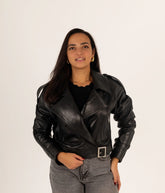 The Edge – Cropped Biker Jacket