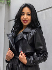 The Trail – Leather Trench Coat