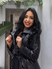 The Trail – Leather Trench Coat