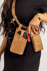 Hudzo handsfree essential Belt-bag vintage beige