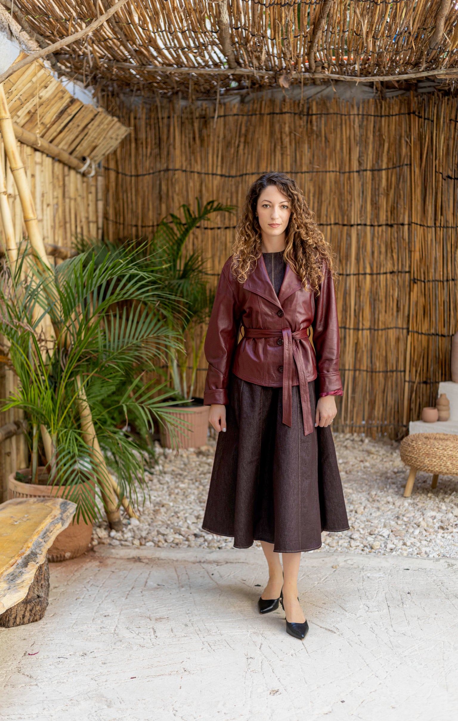 The Poise – Belted Elegant Short Jacket