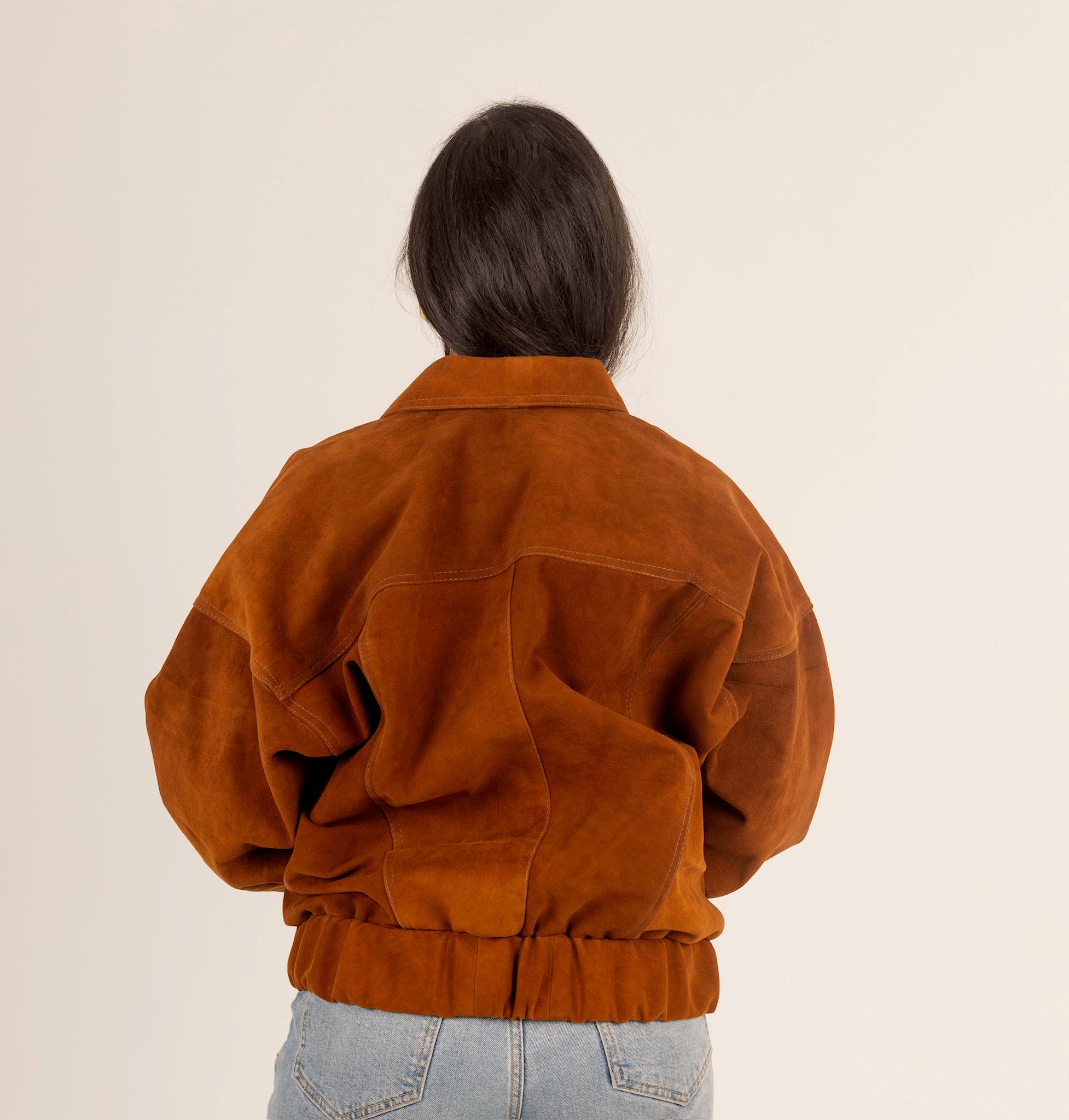 The Flow – Suede Slouchy Oversized Jacket