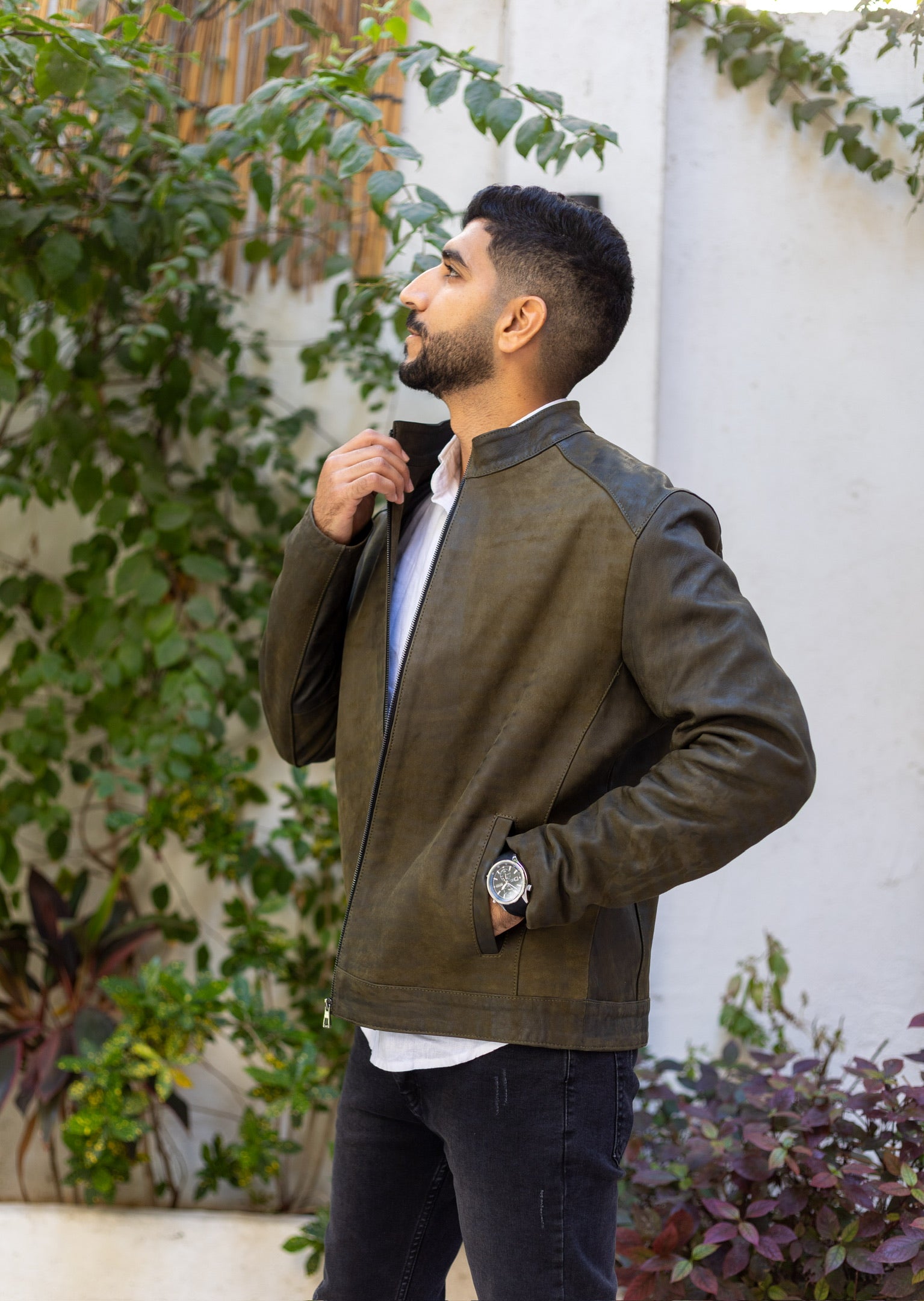 The Stone – Classic Leather Jacket