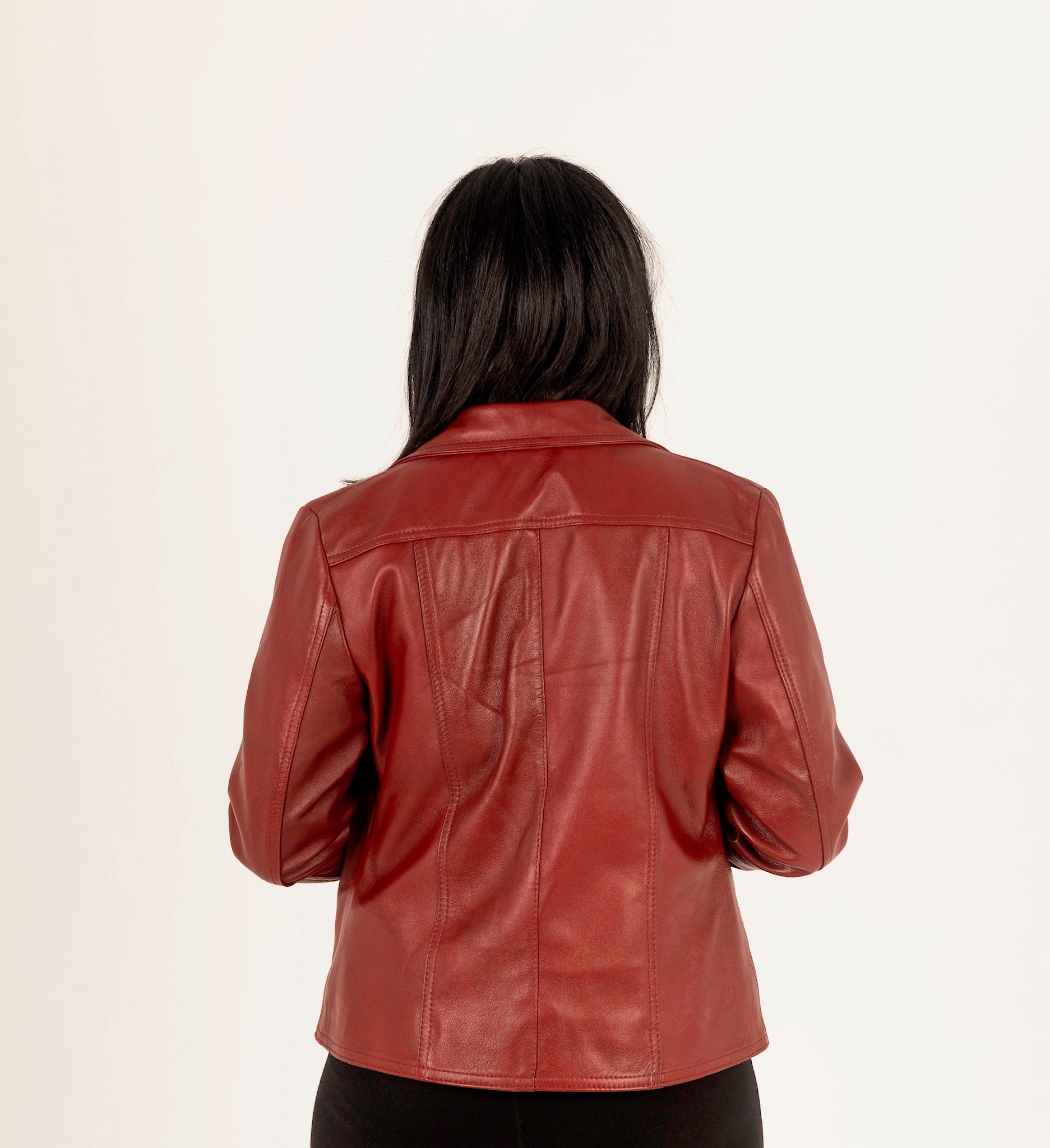 The Rebel – Red Biker Jacket
