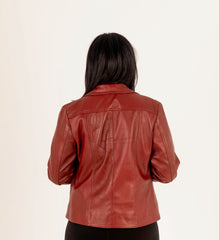 The Rebel – Red Biker Jacket