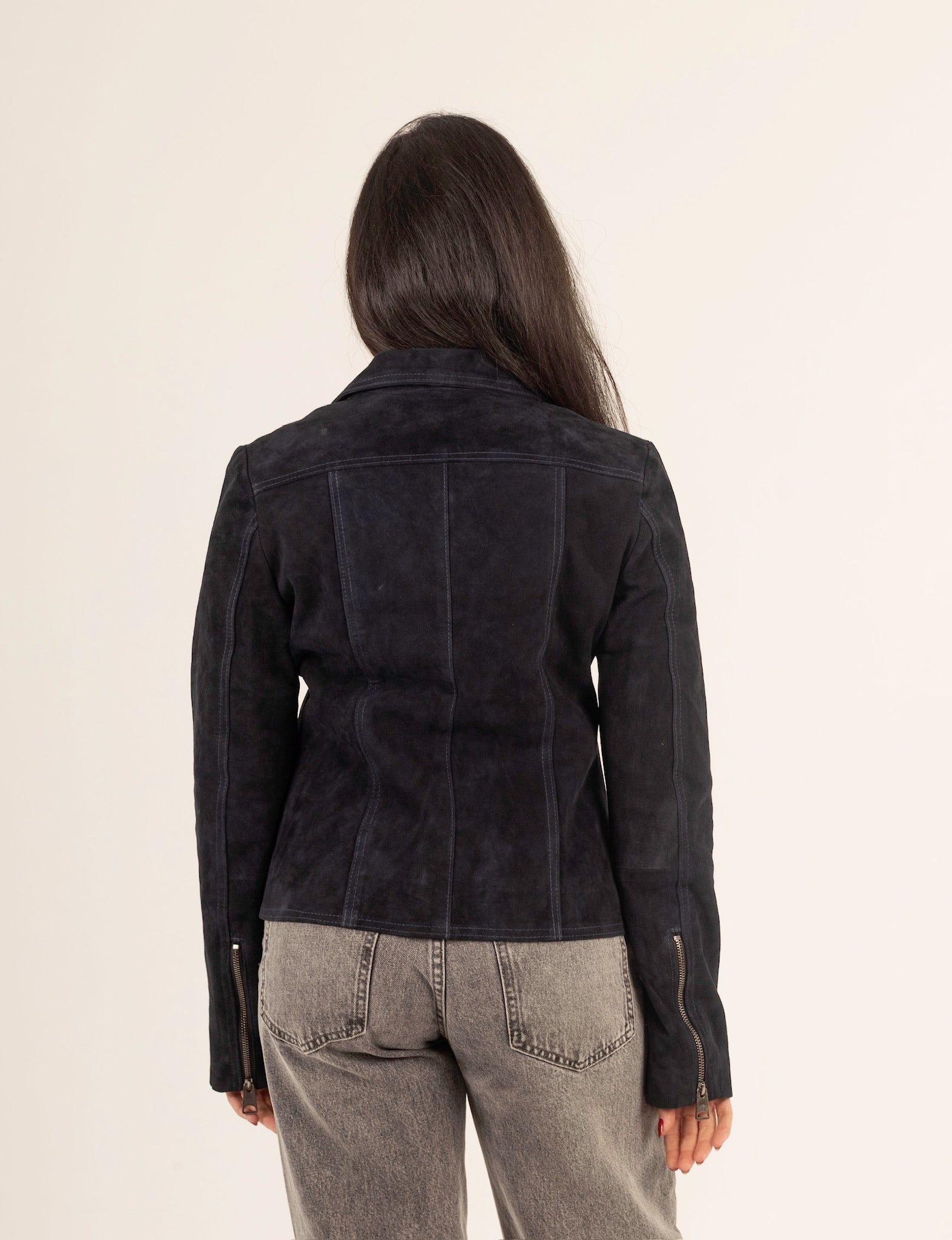 The Rebel – Suede Biker Jacket