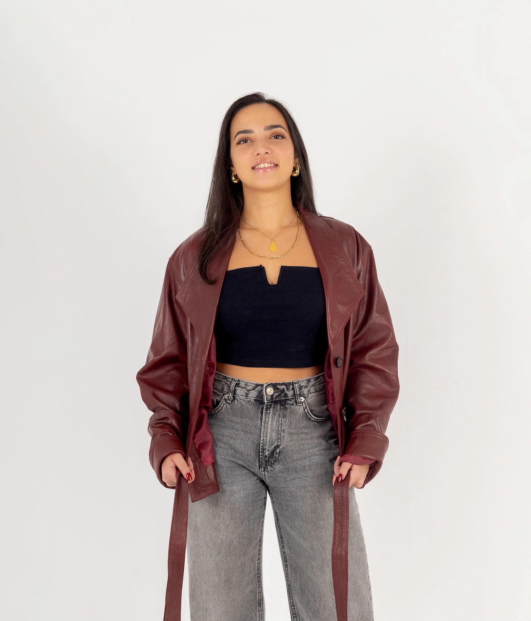 The Poise – Belted Elegant Short Jacket