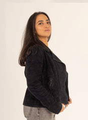 The Rebel – Suede Biker Jacket