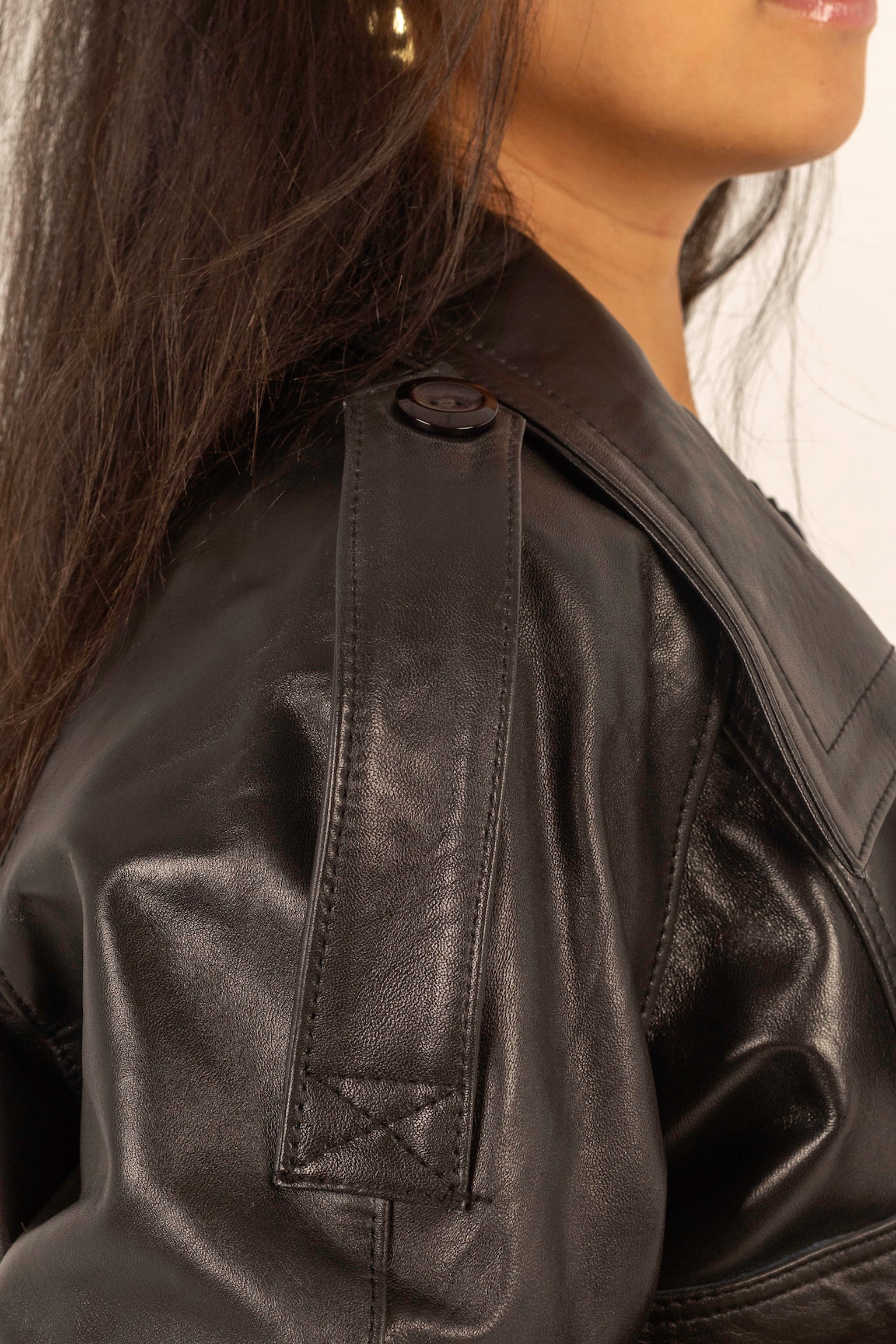 The Edge – Cropped Biker Jacket