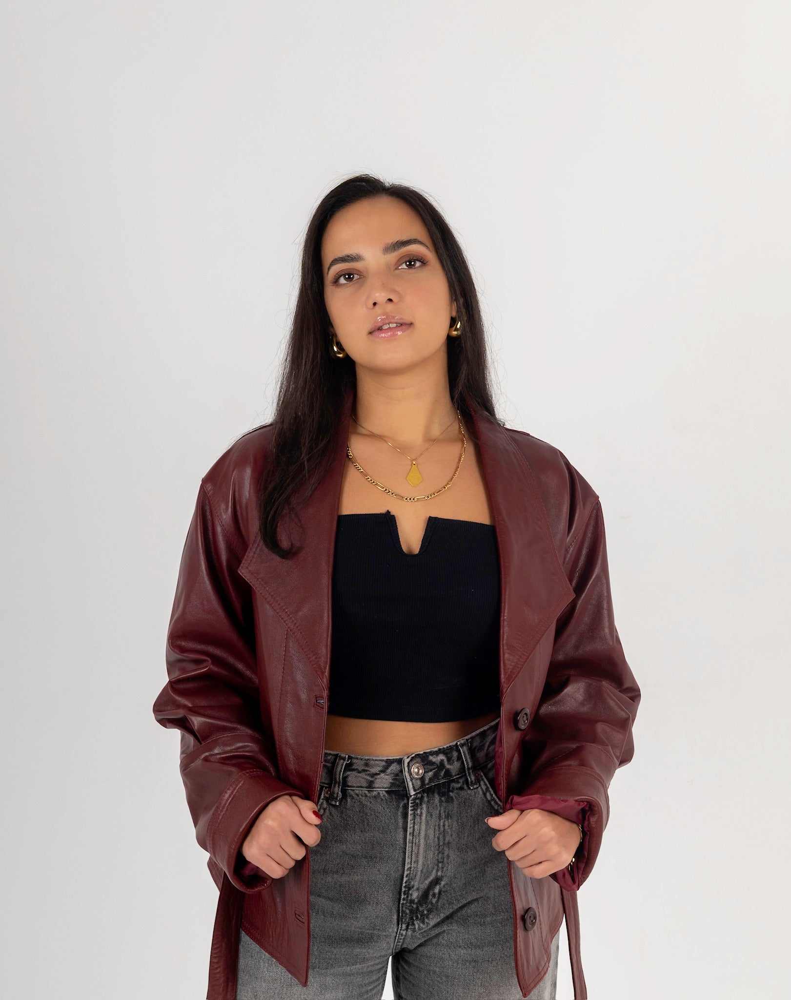 The Poise – Belted Elegant Short Jacket