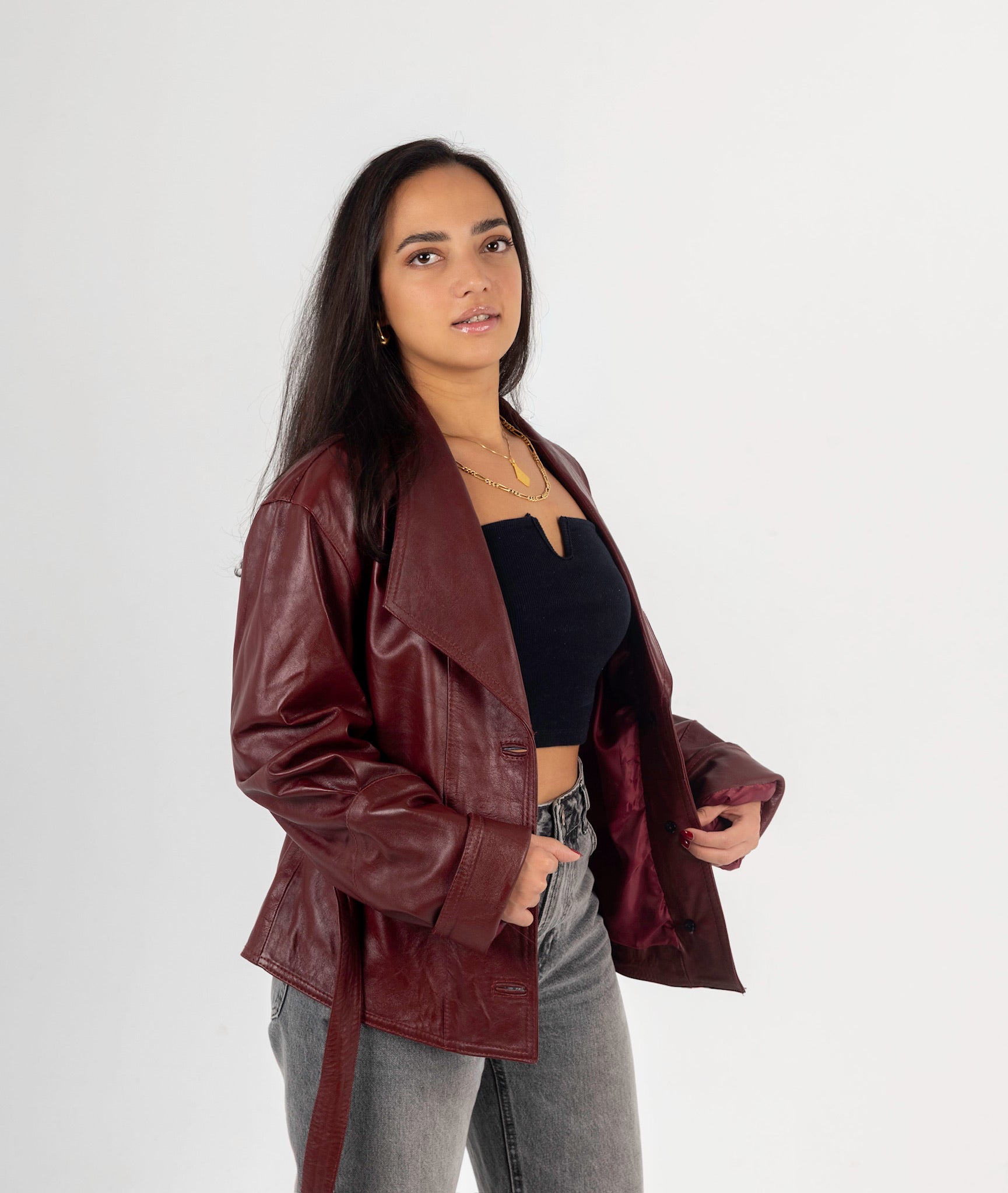 The Poise – Belted Elegant Short Jacket
