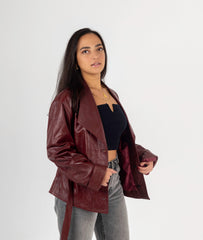 The Poise – Belted Elegant Short Jacket