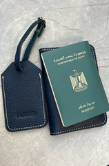 Passport cover + luggage tag