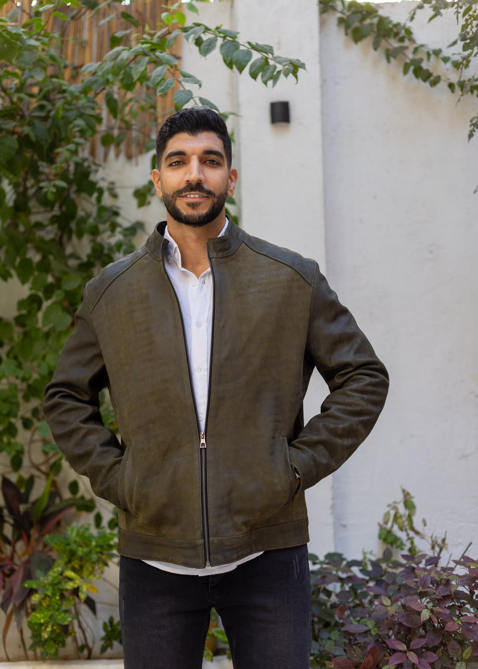 The Stone – Classic Leather Jacket