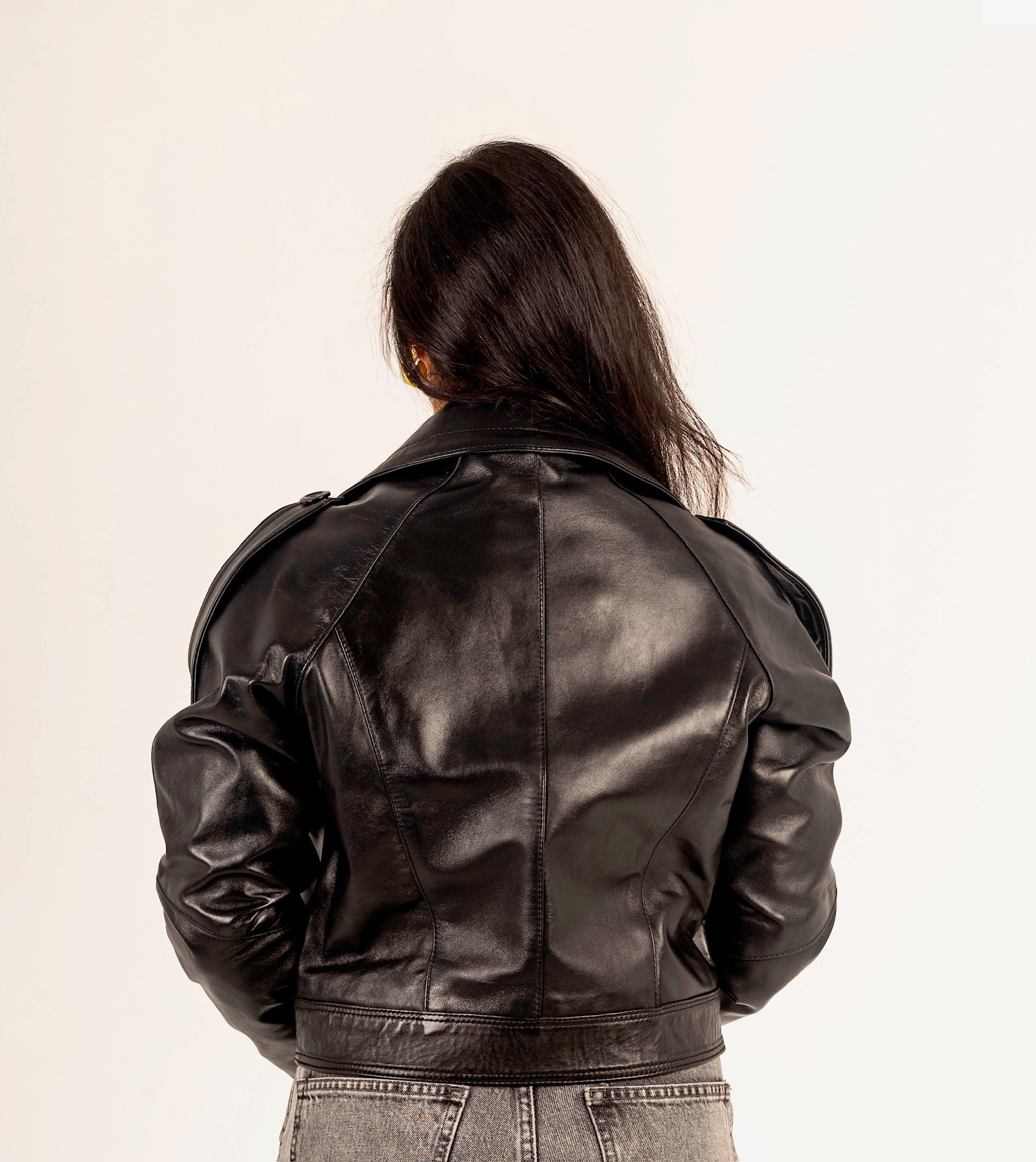 The Edge – Cropped Biker Jacket
