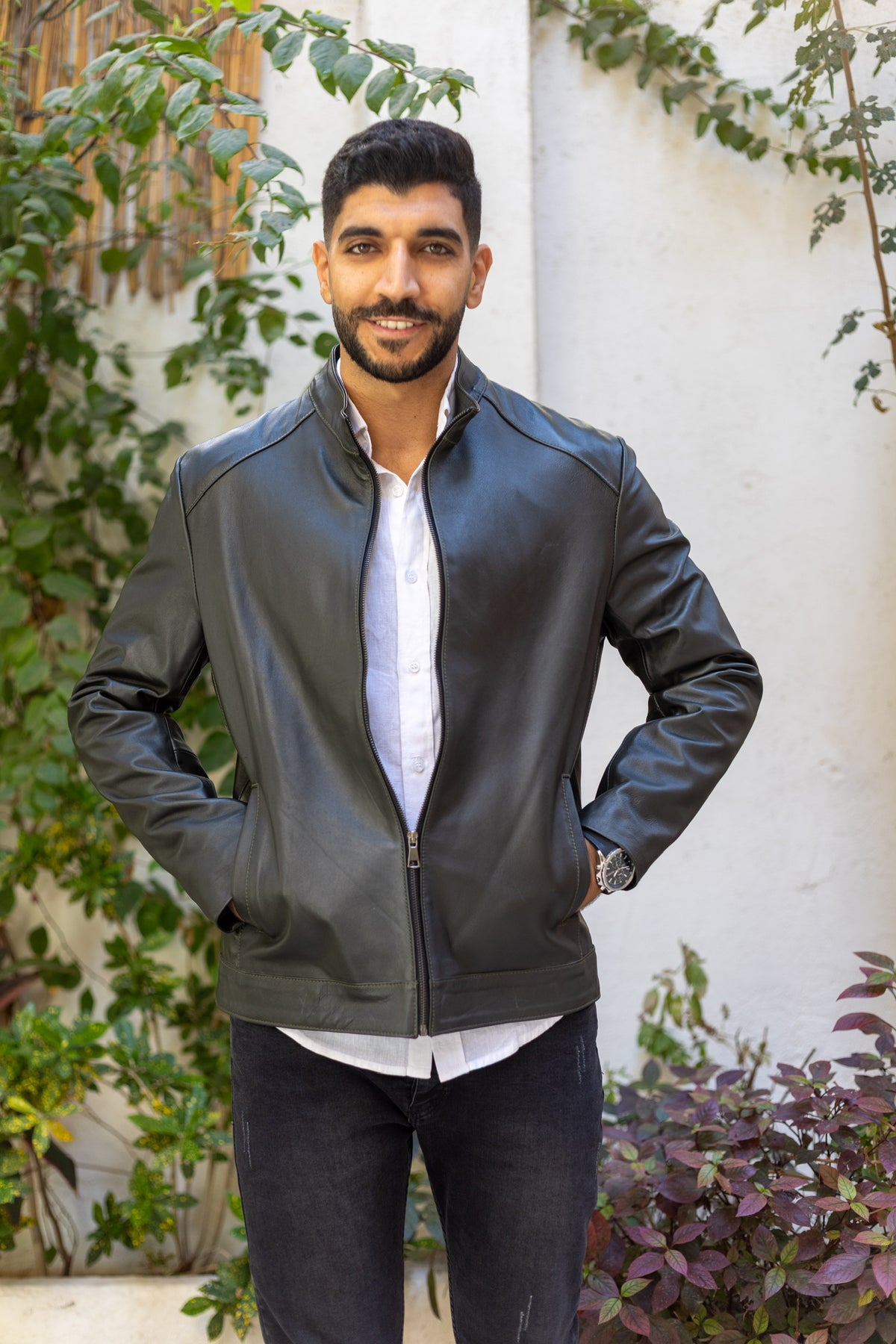 The Core – Classic Leather Jacket