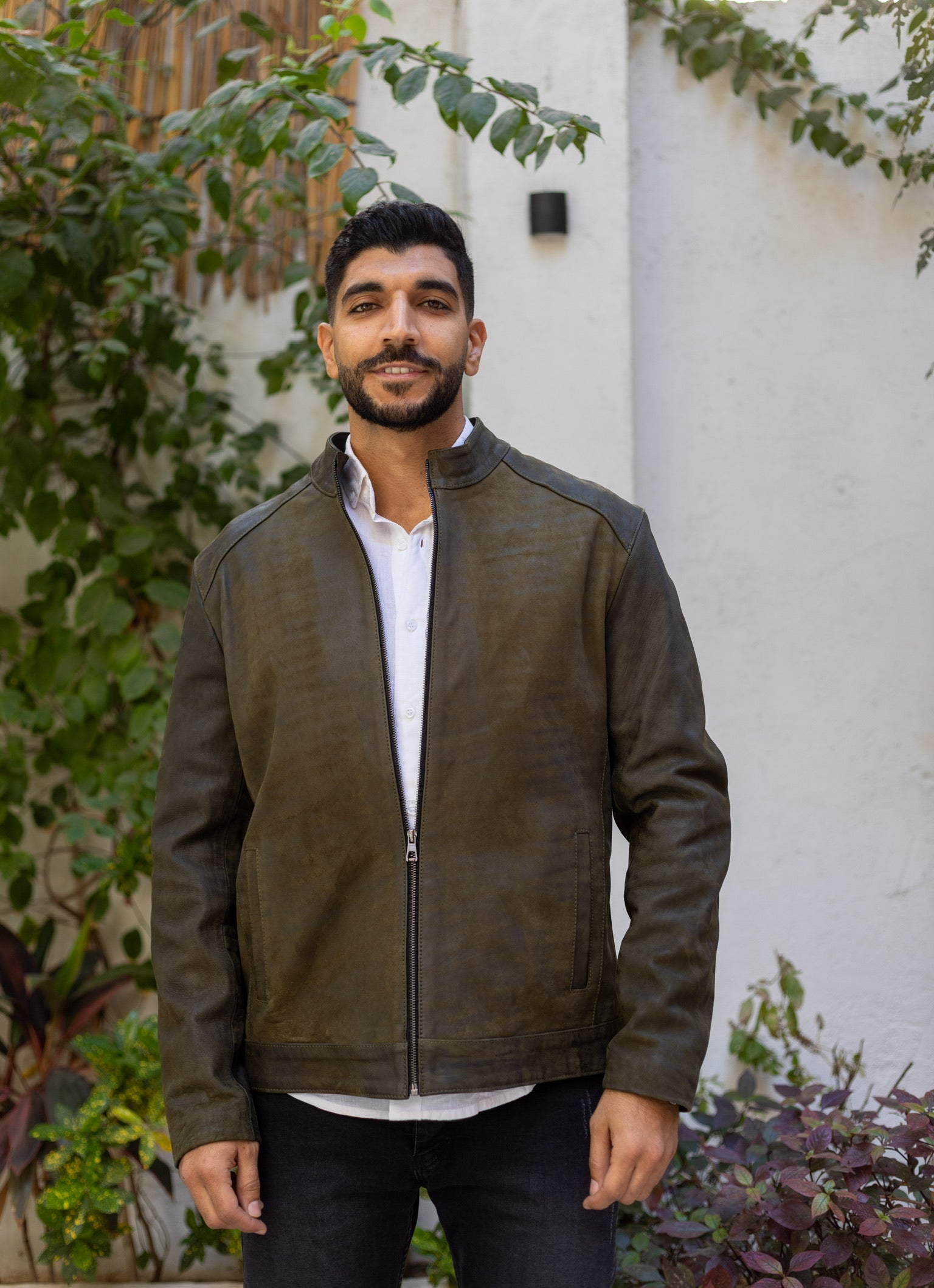 The Stone – Classic Leather Jacket