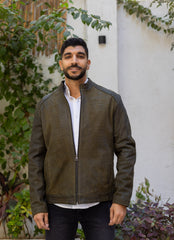 The Stone – Classic Leather Jacket